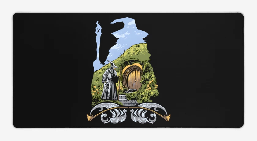 Mouse pad Gamer Visitando la Comarca