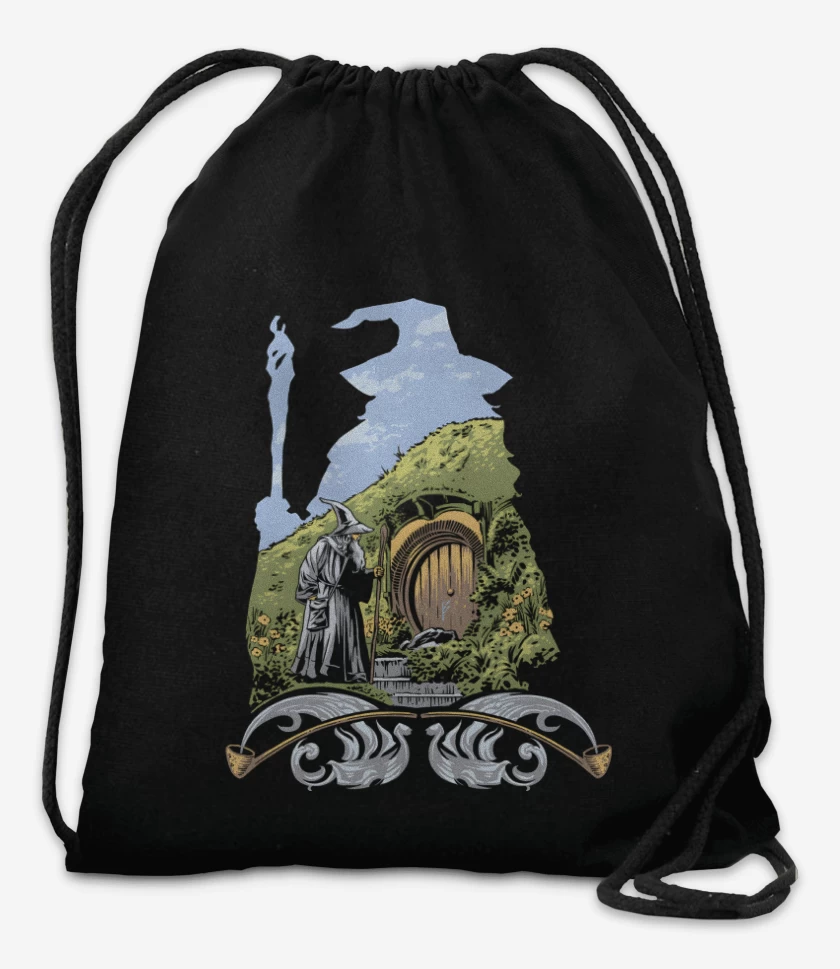 Mochila Negro de Visitando la Comarca