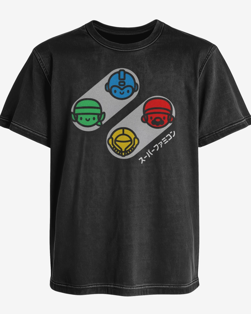Polera desgastada Botones Clásicos