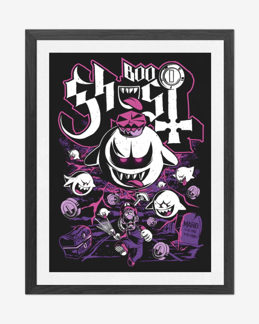Cuadro decorativo Boo Fantasma