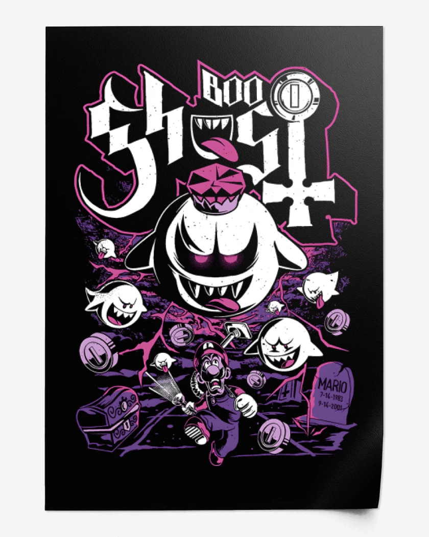 Print Boo Fantasma