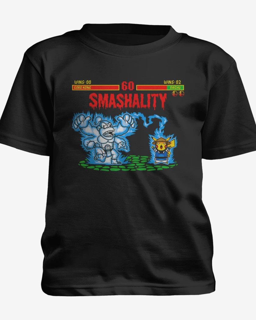 Polera de niño Negro de Smashality