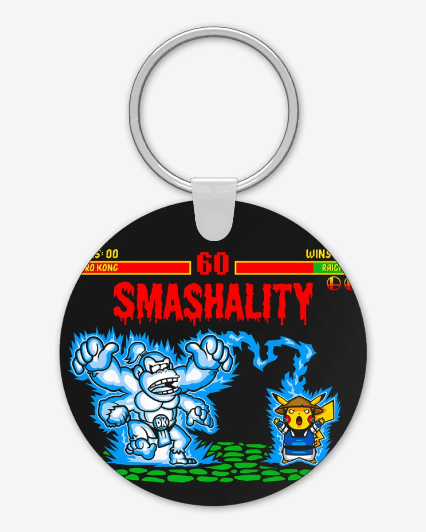 Llavero Negro de Smashality