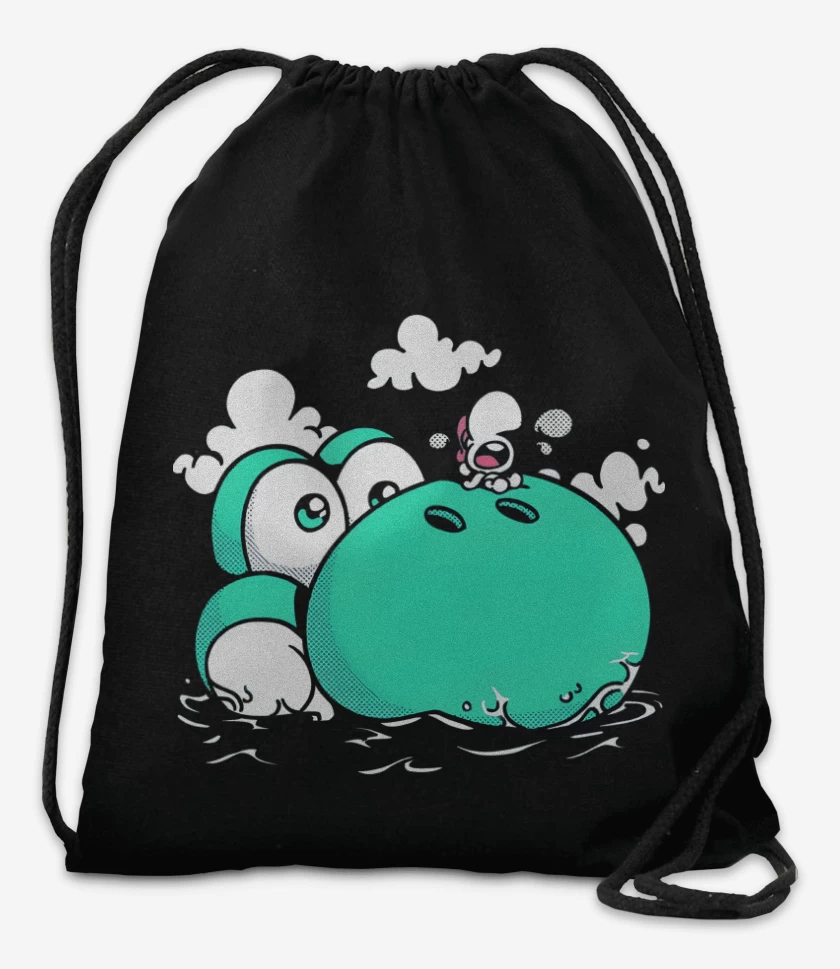 Mochila Negro de Dino Island