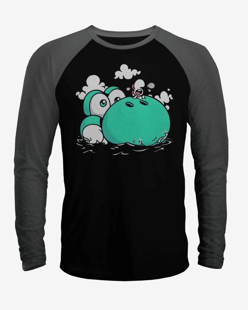Polera Raglan Dino Island