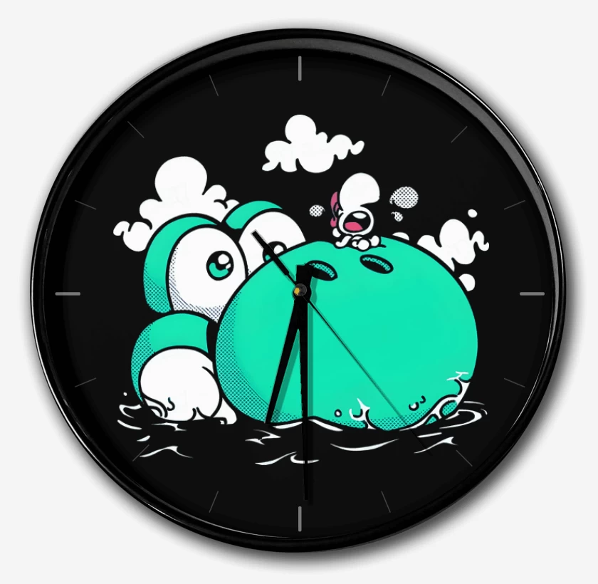 Reloj Negro de Dino Island