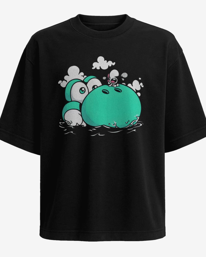 Polera Oversize Dino Island