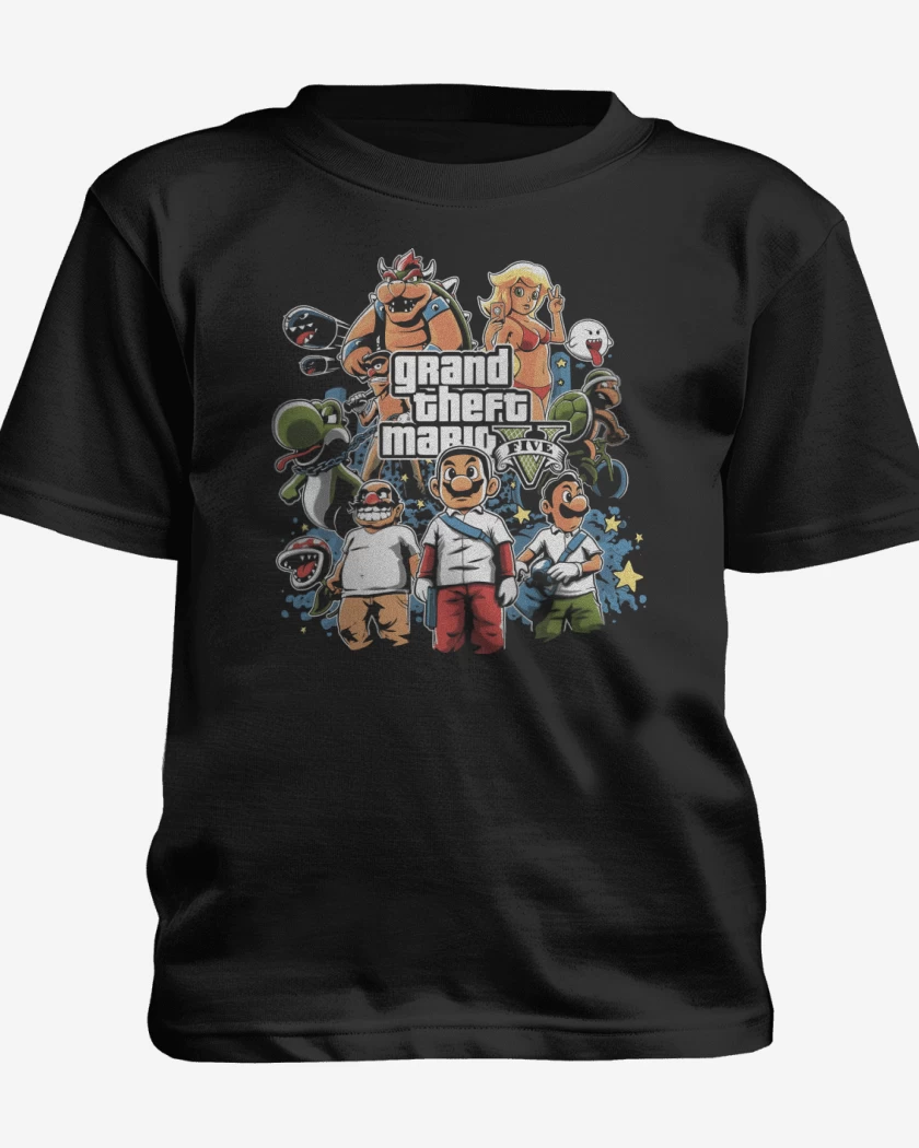 Polera de niño Grand Theft Bigote V