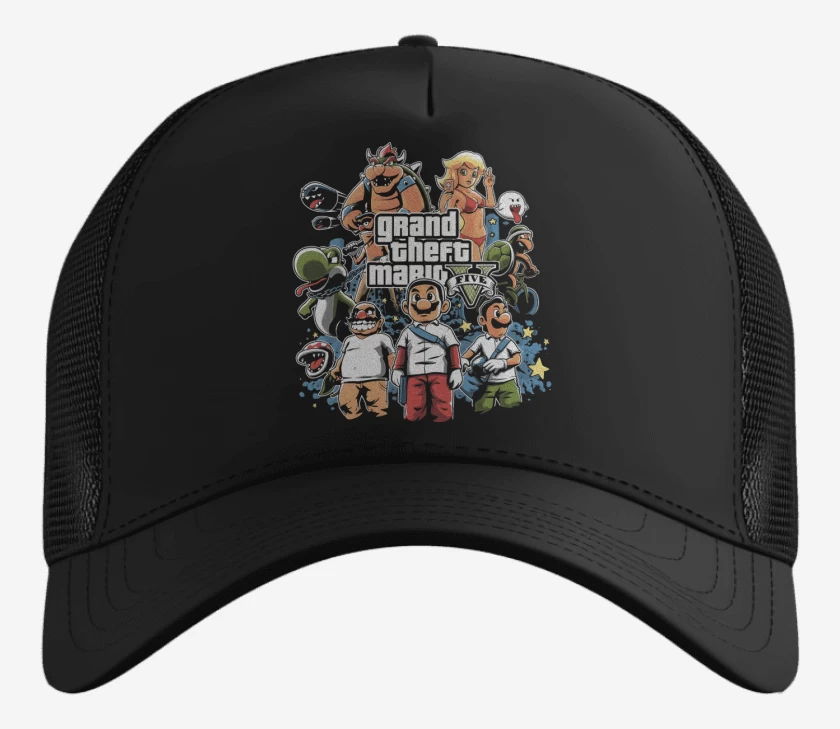 Gorro Grand Theft Bigote V