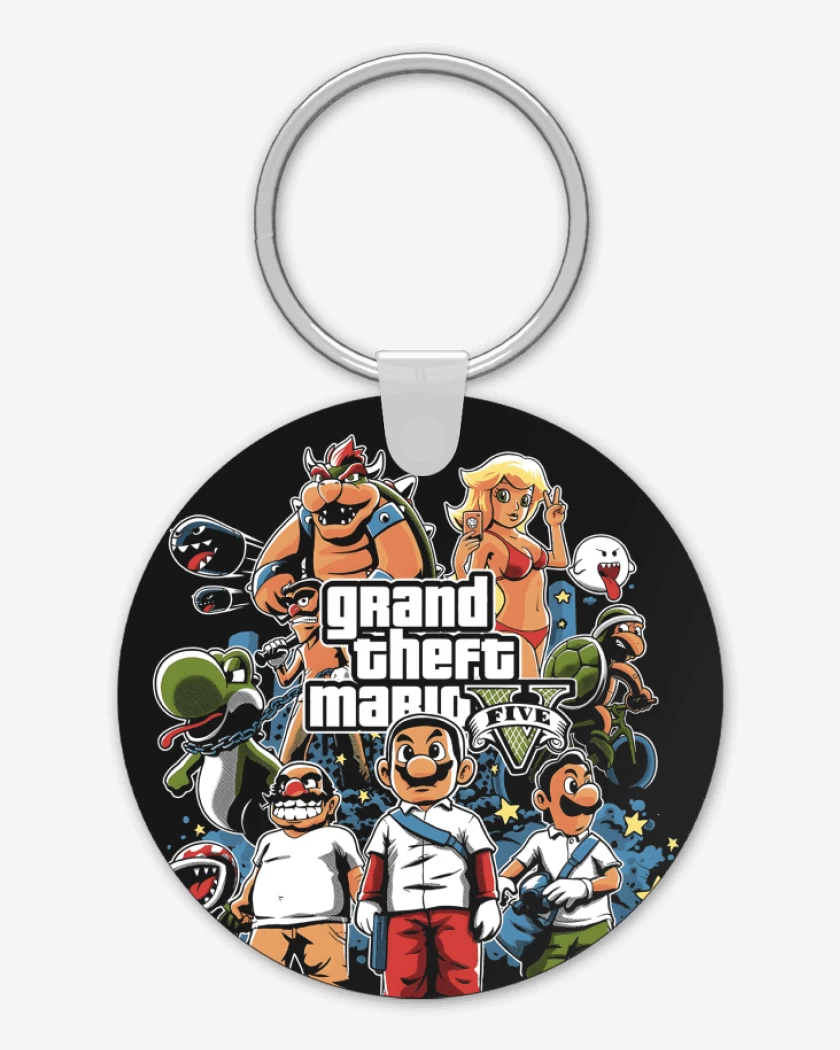 Llavero Grand Theft Bigote V
