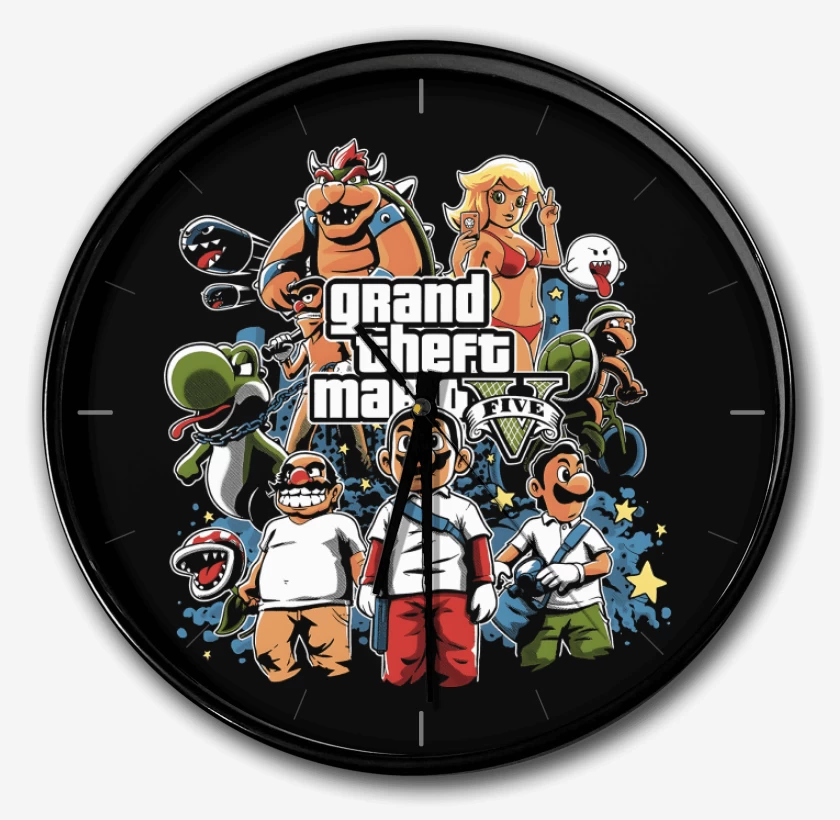 Reloj Grand Theft Bigote V