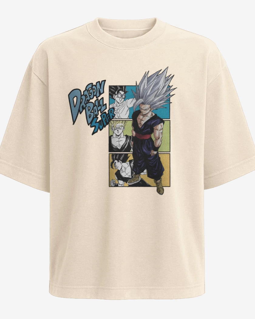 Polera Oversize Gohan Modo Bestia