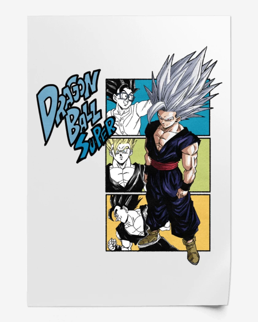 Print Gohan Modo Bestia