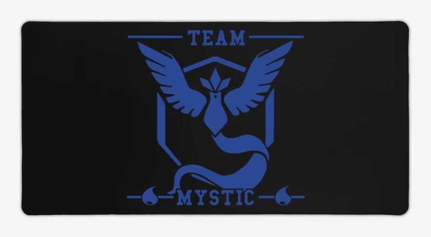 Mouse pad Gamer Negro de Team Mystic