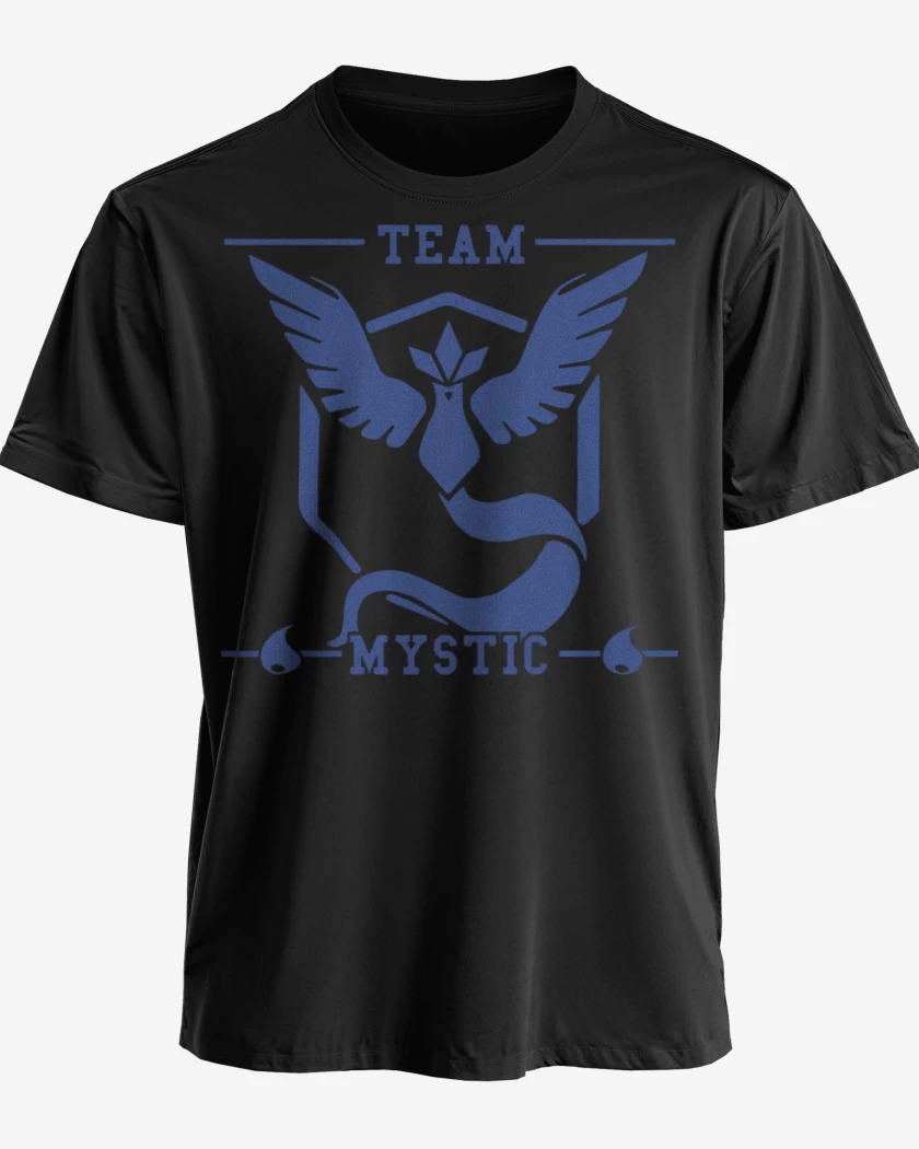 Polera premium Negro de Team Mystic