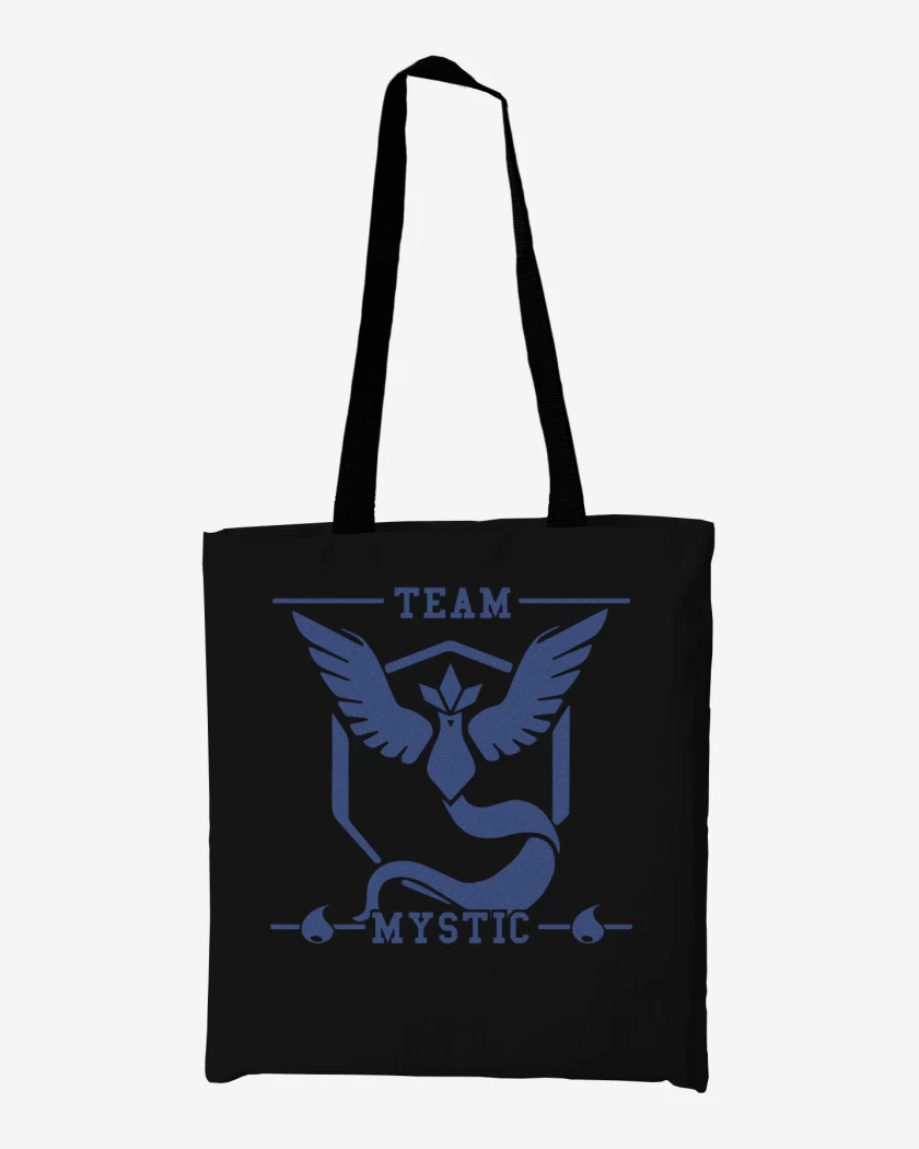 Totebag Negro de Team Mystic