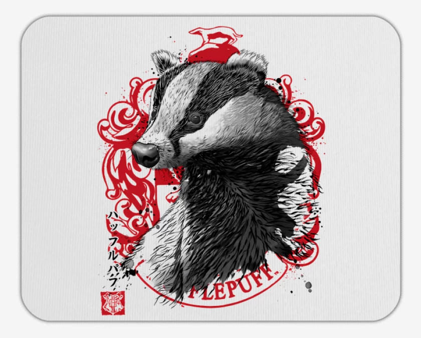 Mousepad Oso de Hufflepuff