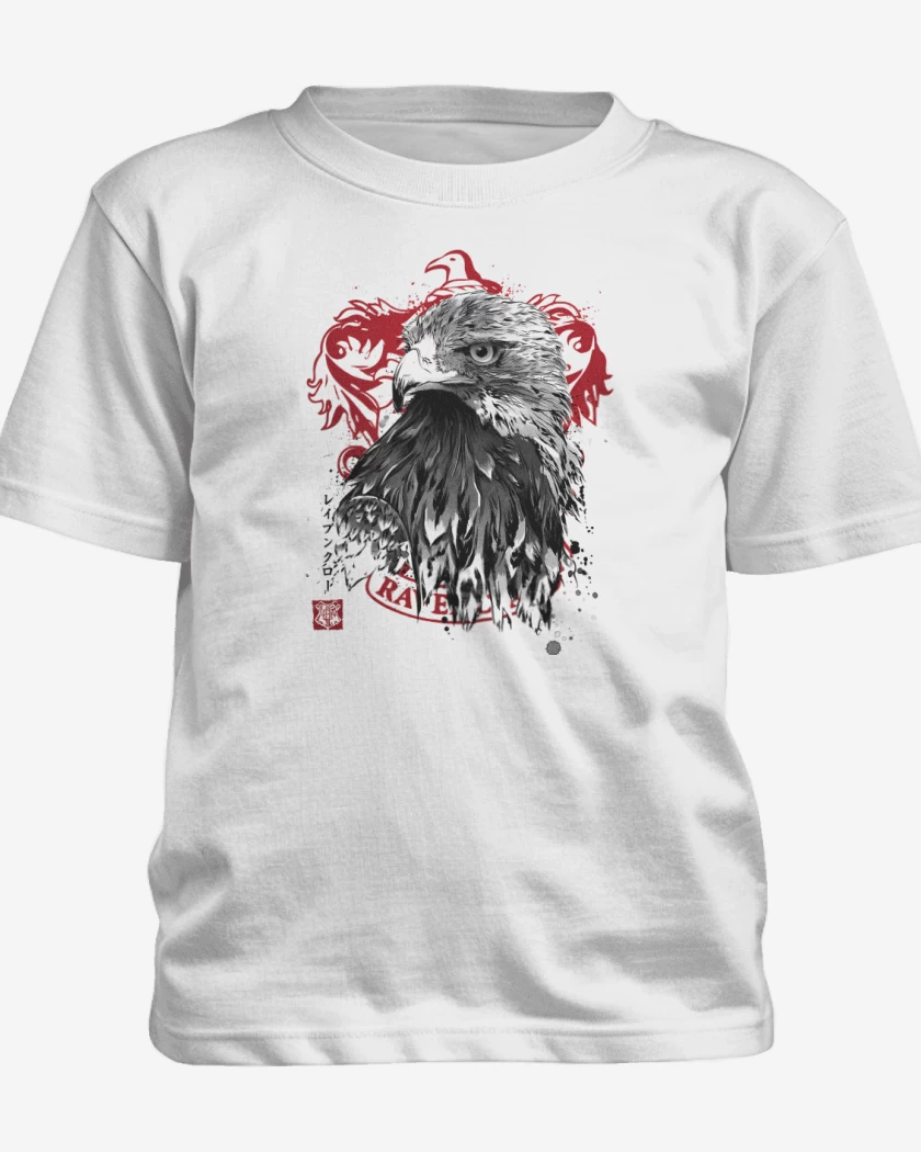 Polera de niño Blanco de Cuervo de Ravenclaw