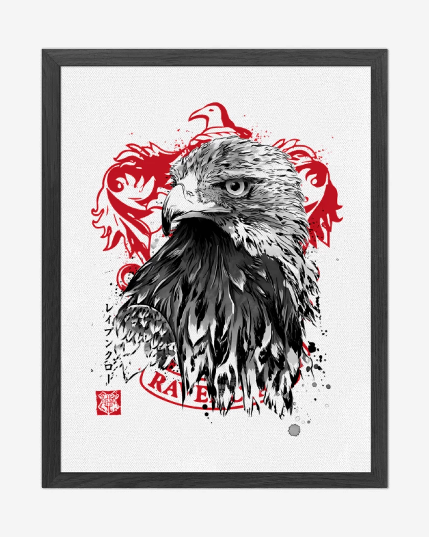 Cuadro decorativo Cuervo de Ravenclaw