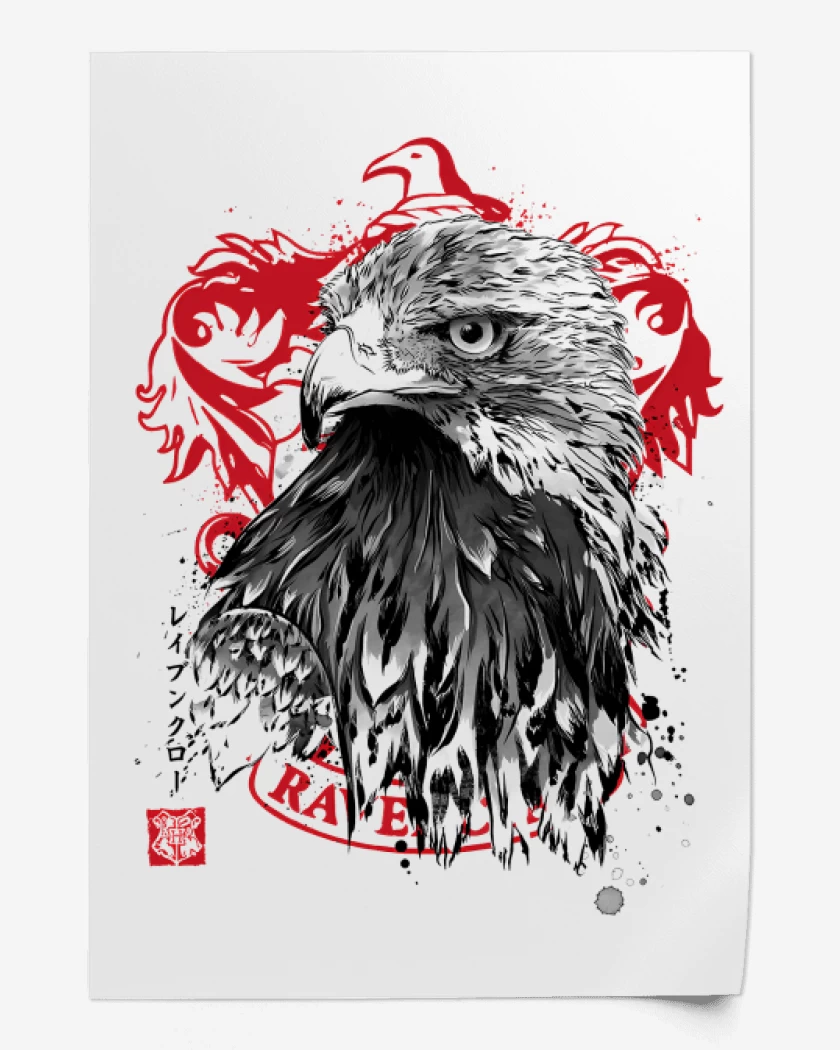 Print Cuervo de Ravenclaw