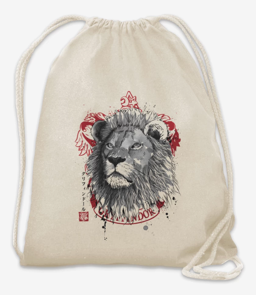 Mochila Blanco de León de Gryffindor