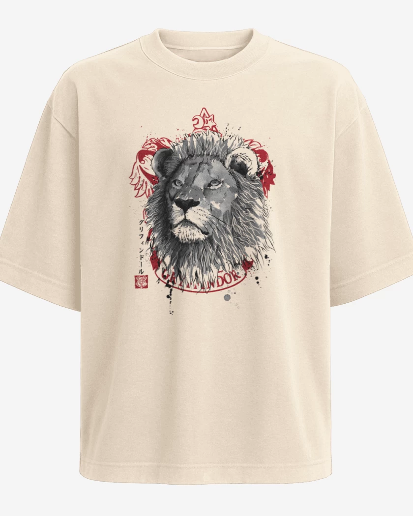 Polera Oversize León de Gryffindor