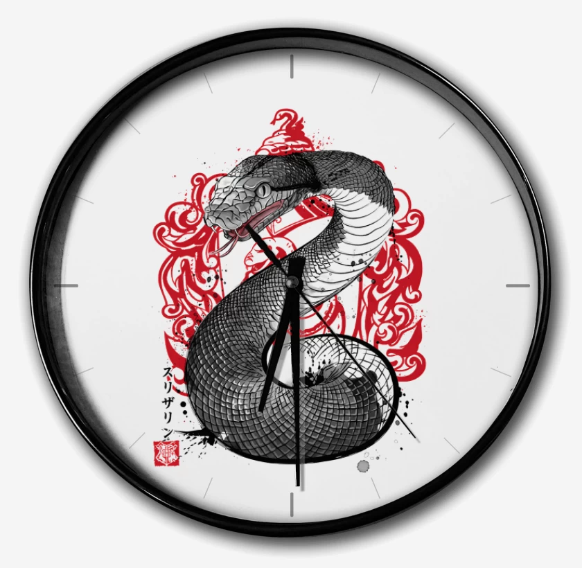 Reloj Blanco de Serpiente de Slytherin