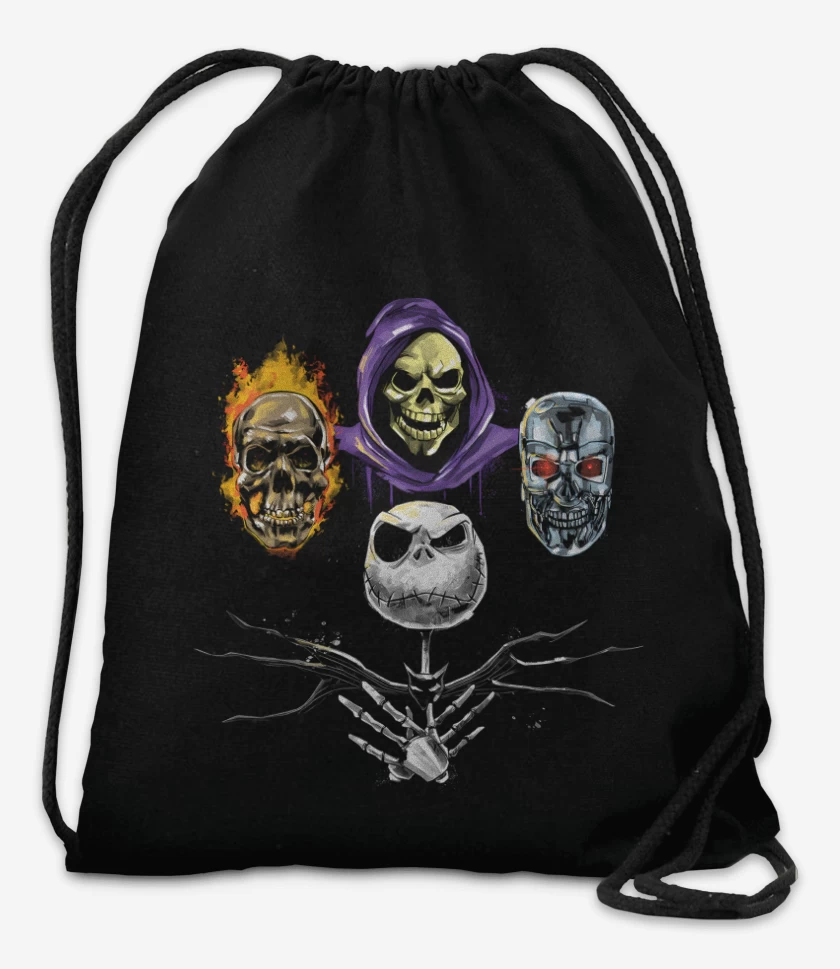 Mochila Negro de Skull Rhapsody