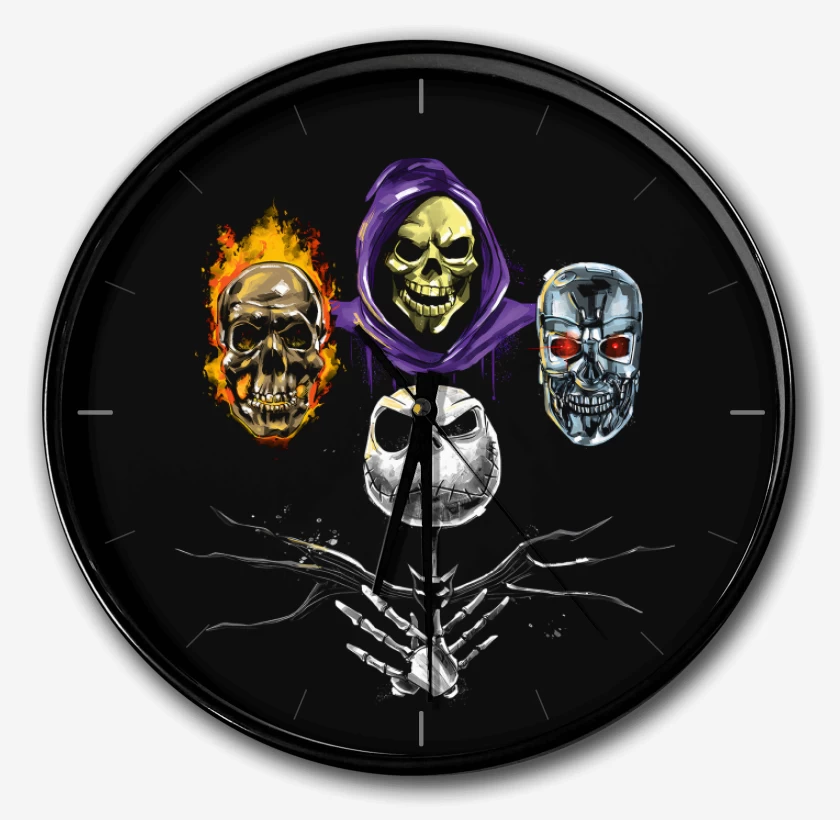 Reloj Negro de Skull Rhapsody