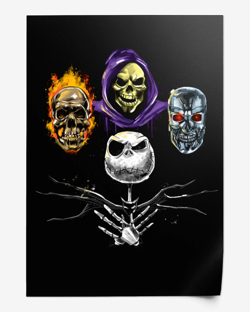 Print Skull Rhapsody