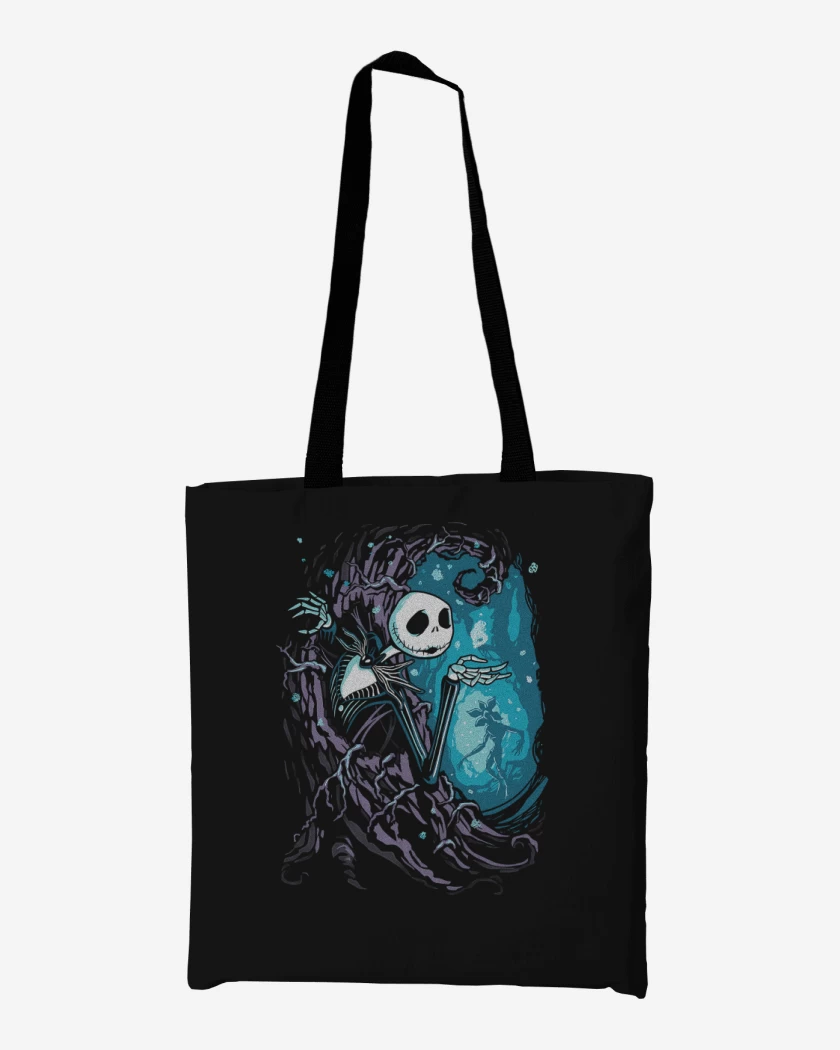 Totebag Upside Down Town