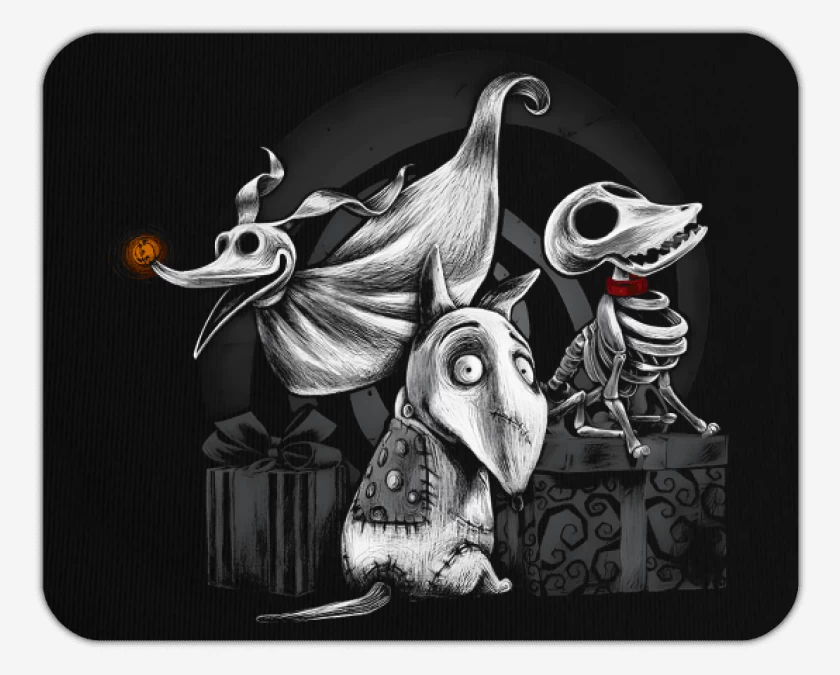 Mousepad Perros Creepys