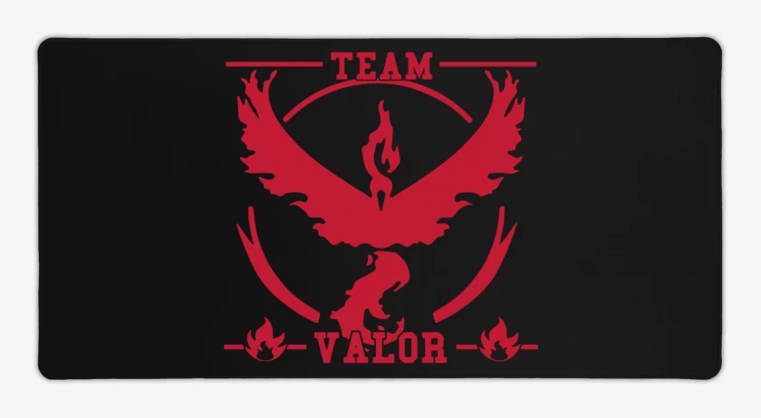 Mouse pad Gamer Negro de Team Valor