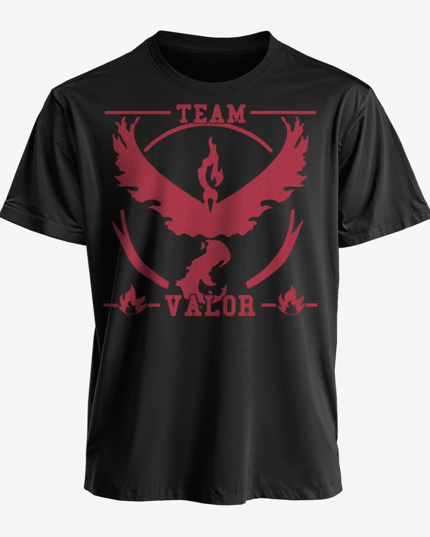 Polera premium Negro de Team Valor