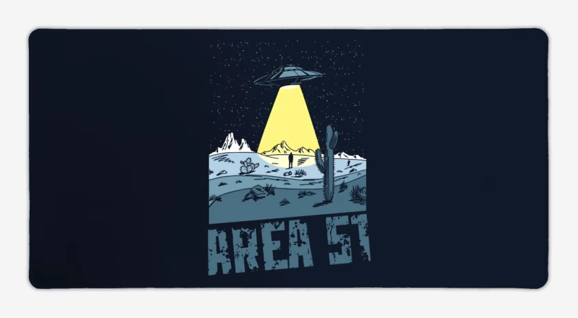 Mouse pad Gamer Azul Marino de Area 51