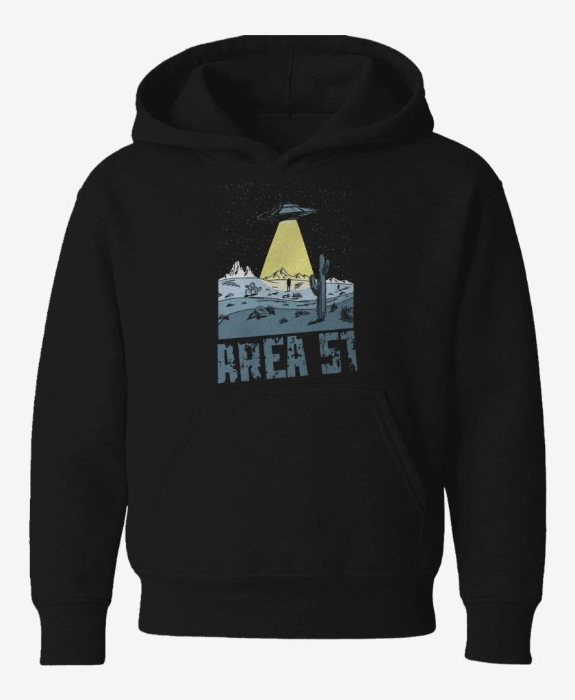 Poleron de niño Negro de Area 51