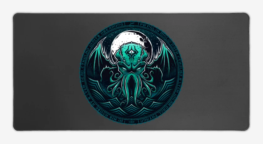 Mouse pad Gamer Carbon de Dead Cthulhu