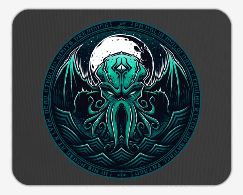 Mousepad Dead Cthulhu
