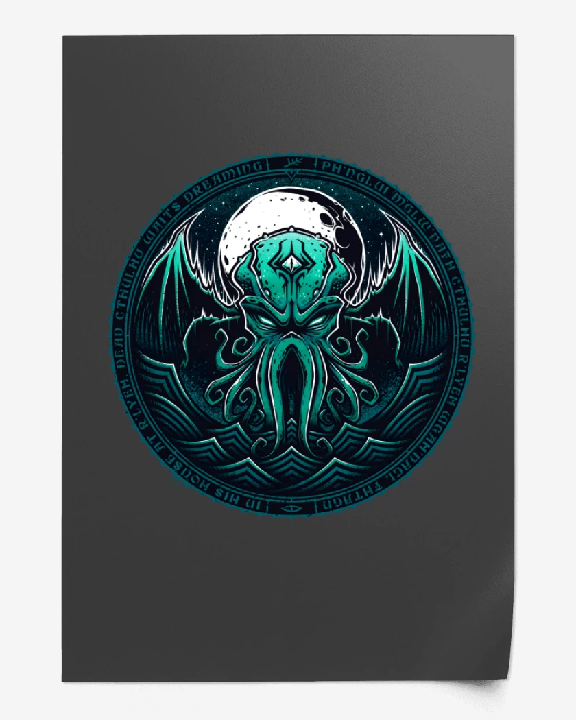 Print Dead Cthulhu