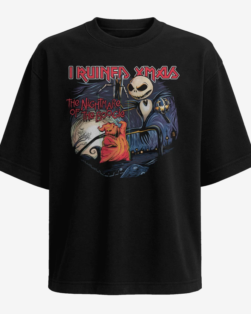Polera Oversize The Nightmare of the Boogie