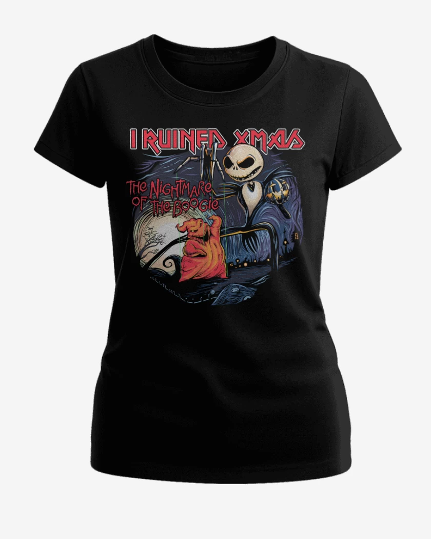 Polera de Mujer The Nightmare of the Boogie