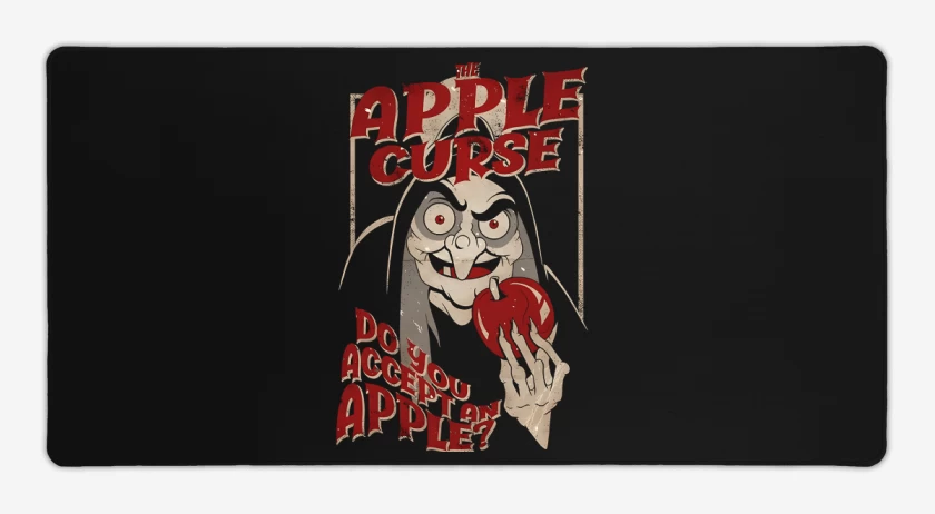 Mouse pad Gamer La Maldición de la Manzana