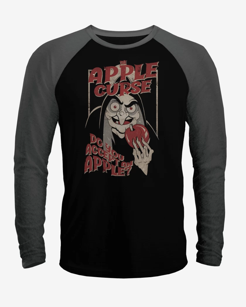 Polera Raglan La Maldición de la Manzana