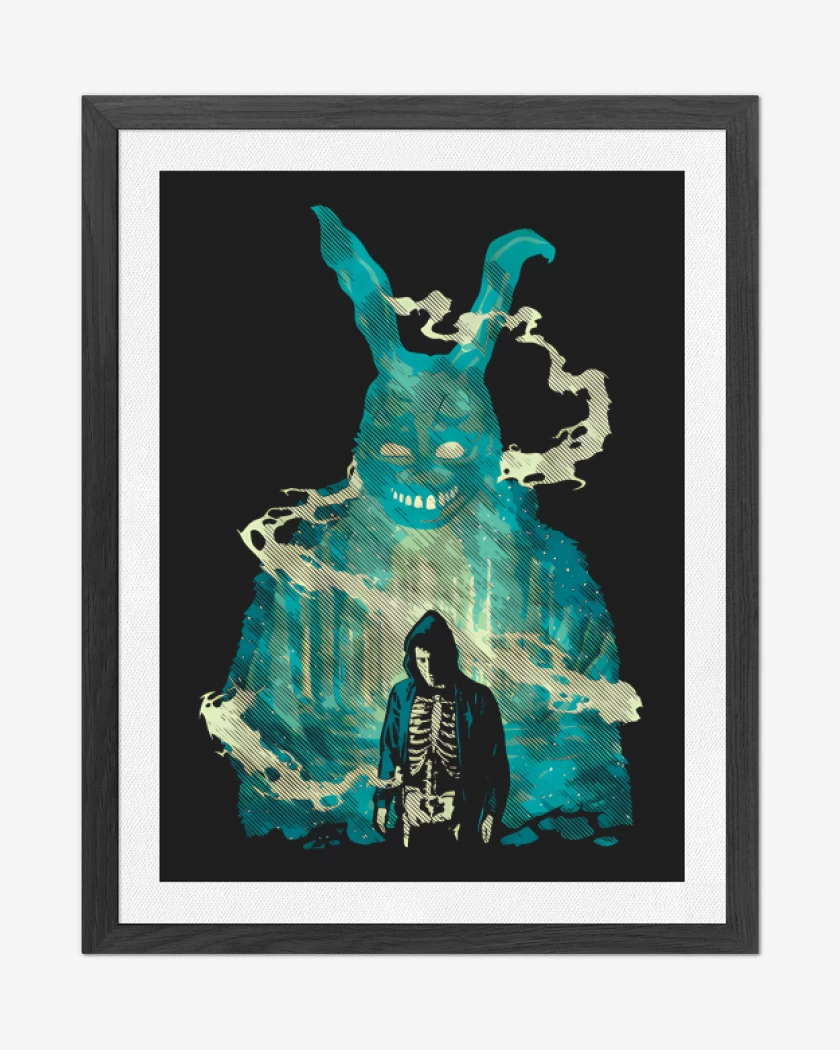 Cuadro decorativo Negro de Donnie Darko