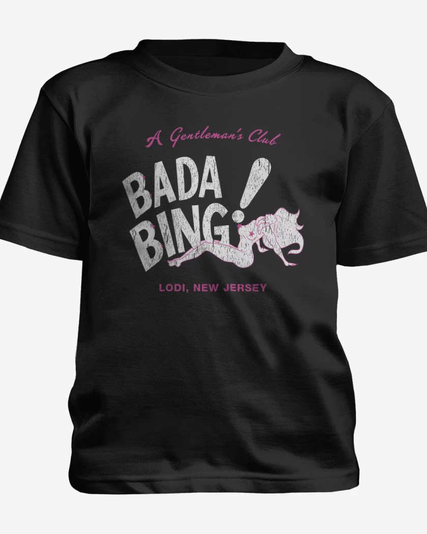 Polera de niño Negro de Bada bing