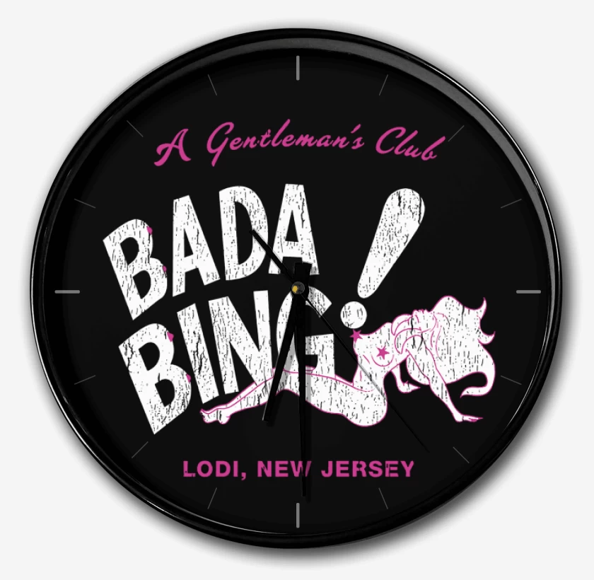 Reloj Negro de Bada bing