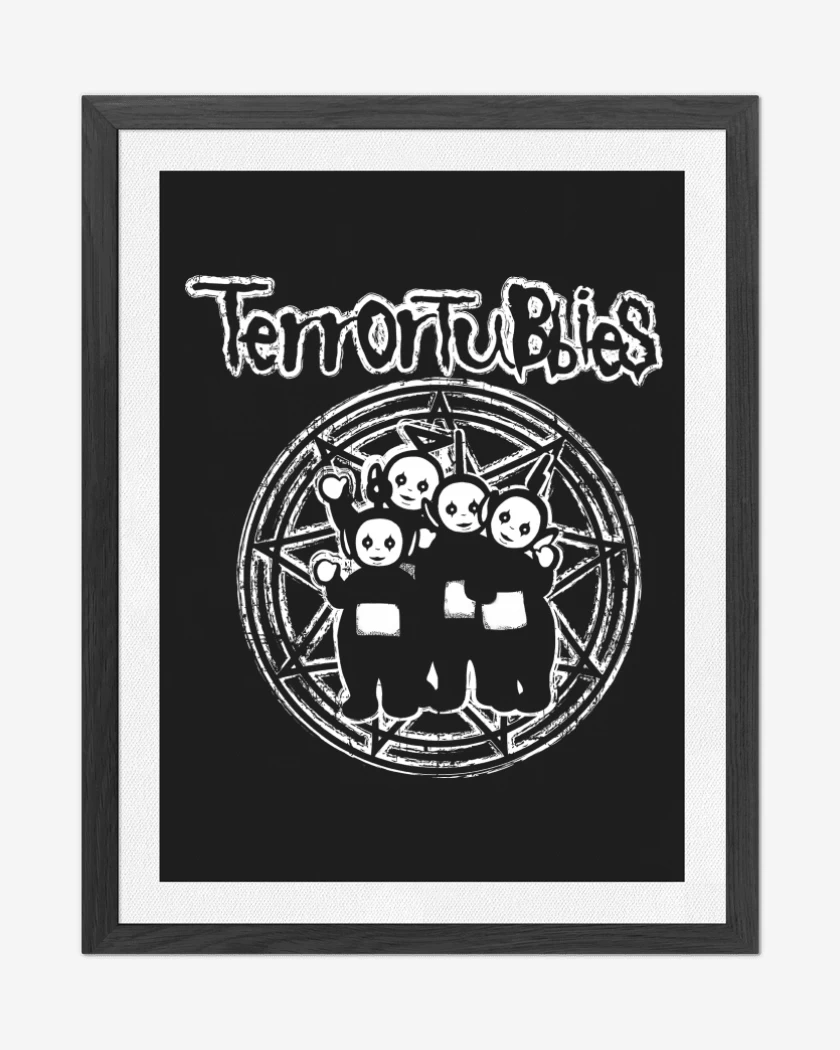 Cuadro decorativo TerrorTubies
