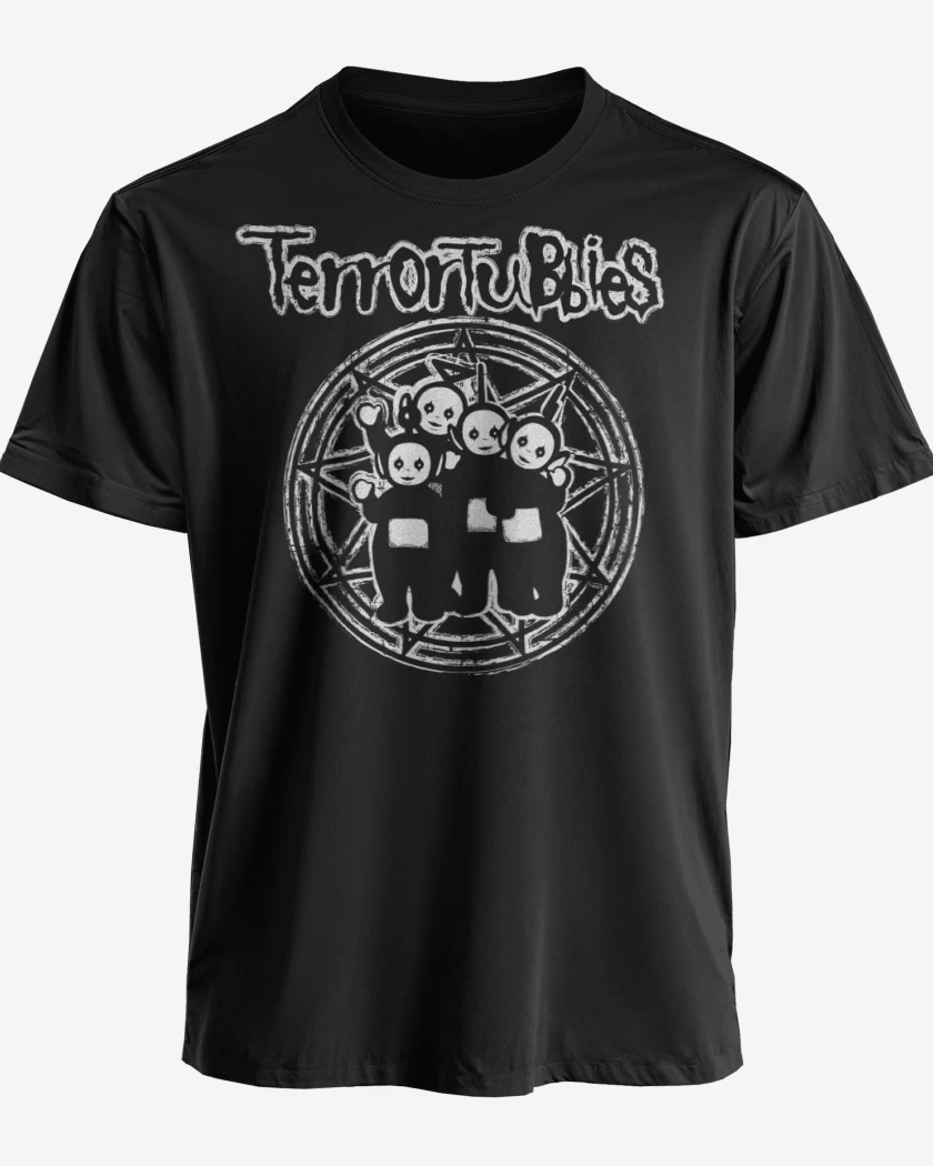 Polera premium Negro de TerrorTubies