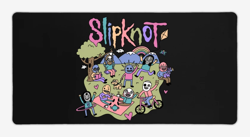 Mouse pad Gamer Happy Slipknot 