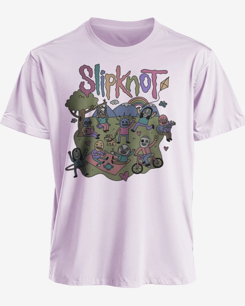 Polera Happy Slipknot 